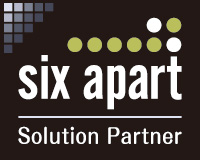 当社はSix Apart ソリューションパートナー企業です